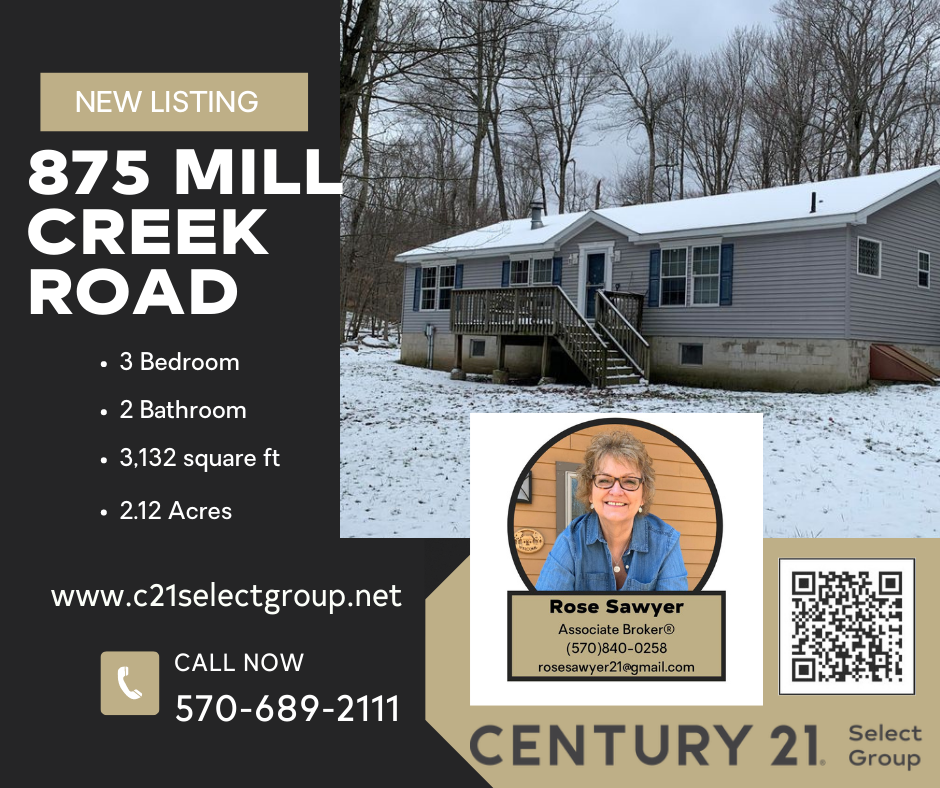 875 Mill Creek Road Ranch Home on 2 Acres